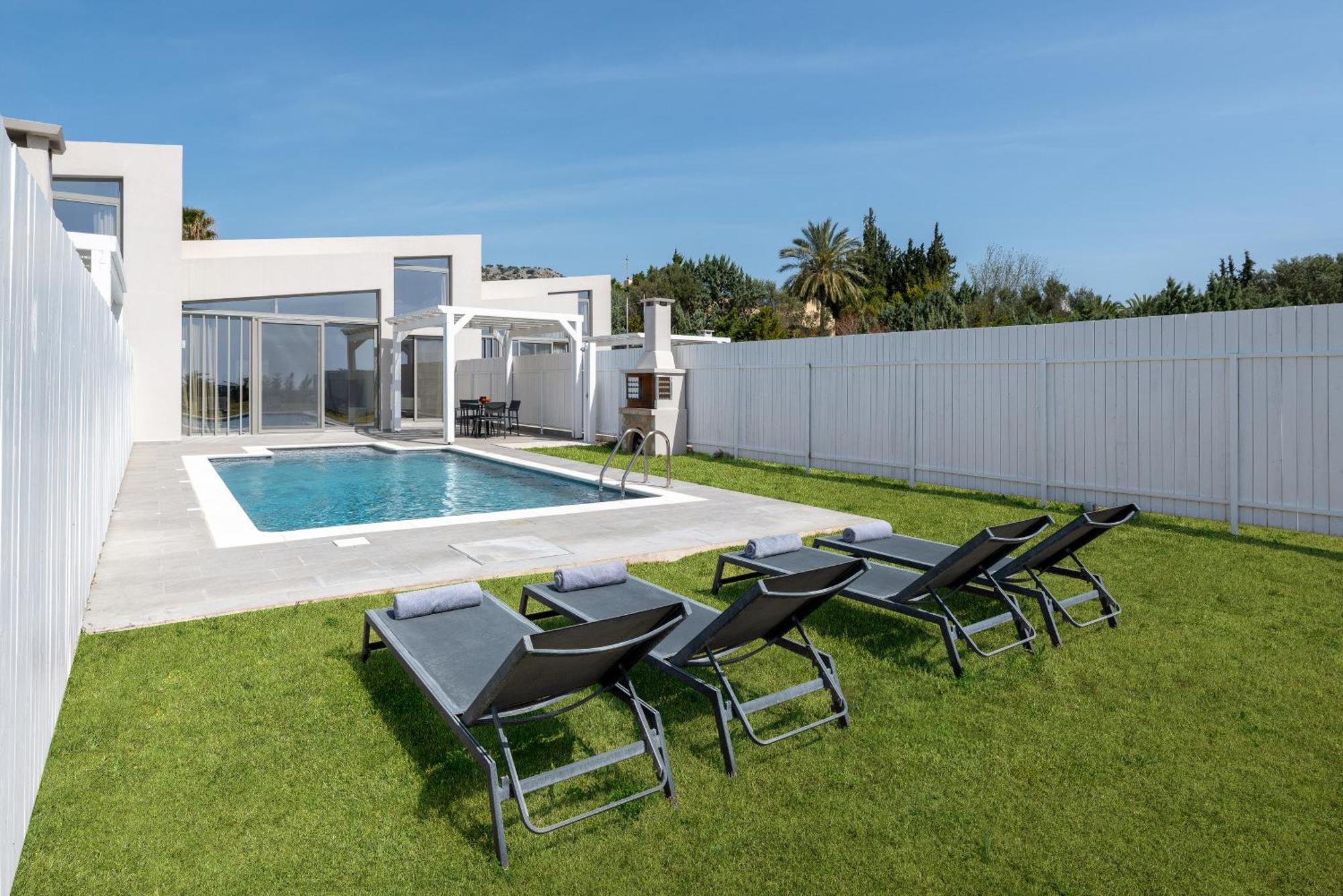 Pantheon Luxury Villas Rhodes Island アファンドウ エクステリア 写真