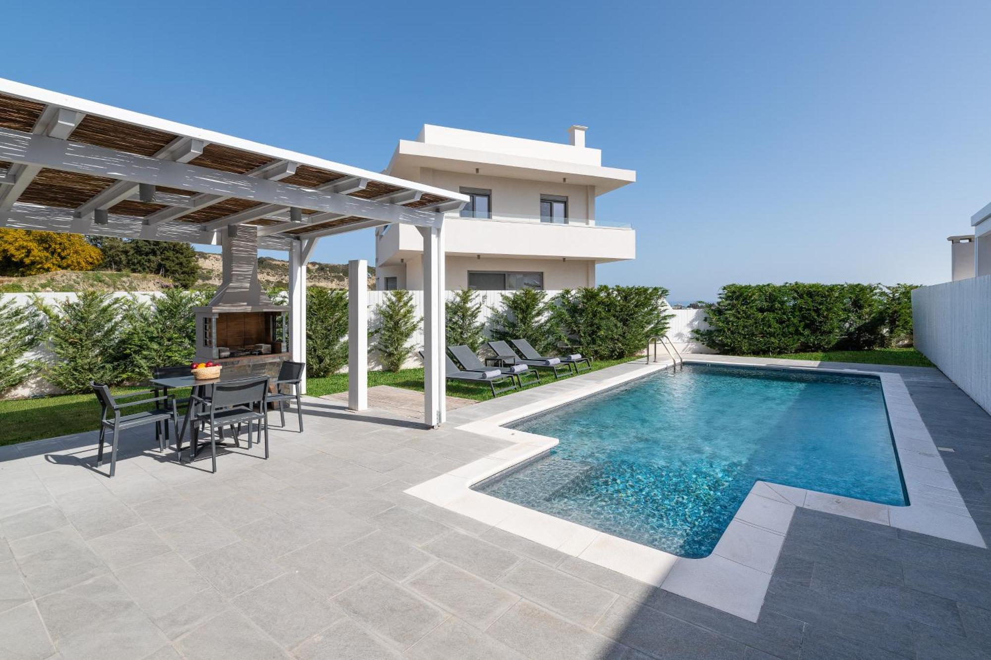 Pantheon Luxury Villas Rhodes Island アファンドウ エクステリア 写真