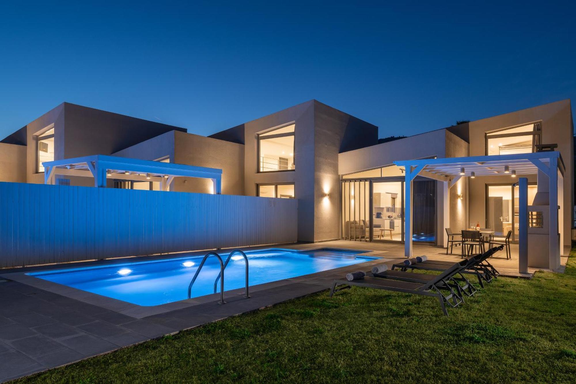 Pantheon Luxury Villas Rhodes Island アファンドウ エクステリア 写真