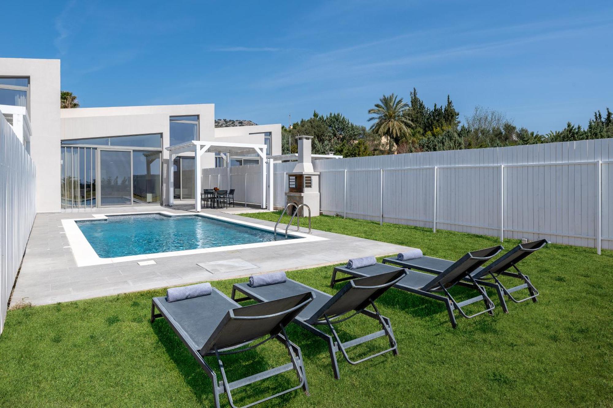Pantheon Luxury Villas Rhodes Island アファンドウ エクステリア 写真