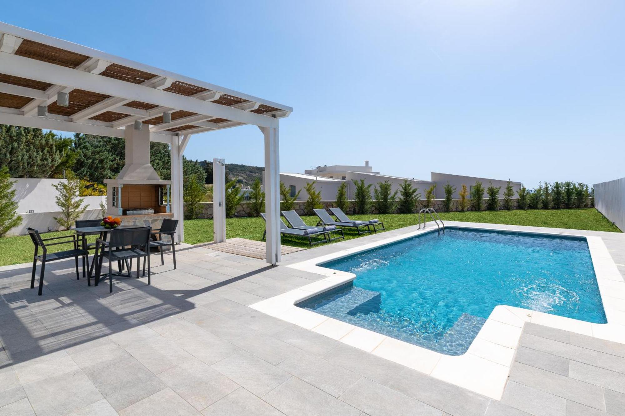 Pantheon Luxury Villas Rhodes Island アファンドウ エクステリア 写真