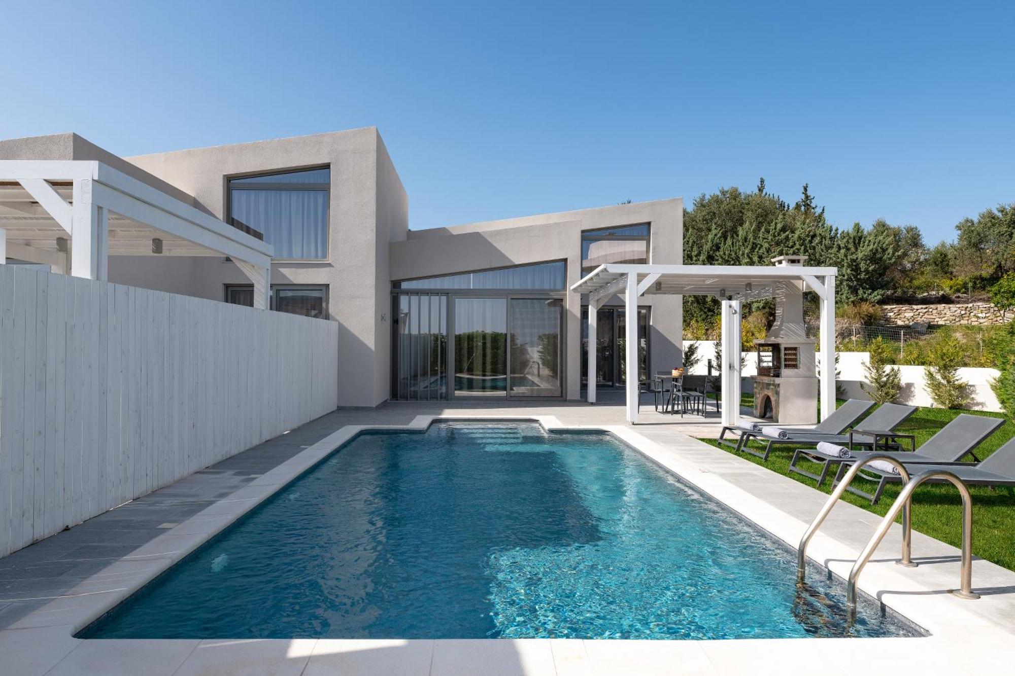 Pantheon Luxury Villas Rhodes Island アファンドウ エクステリア 写真