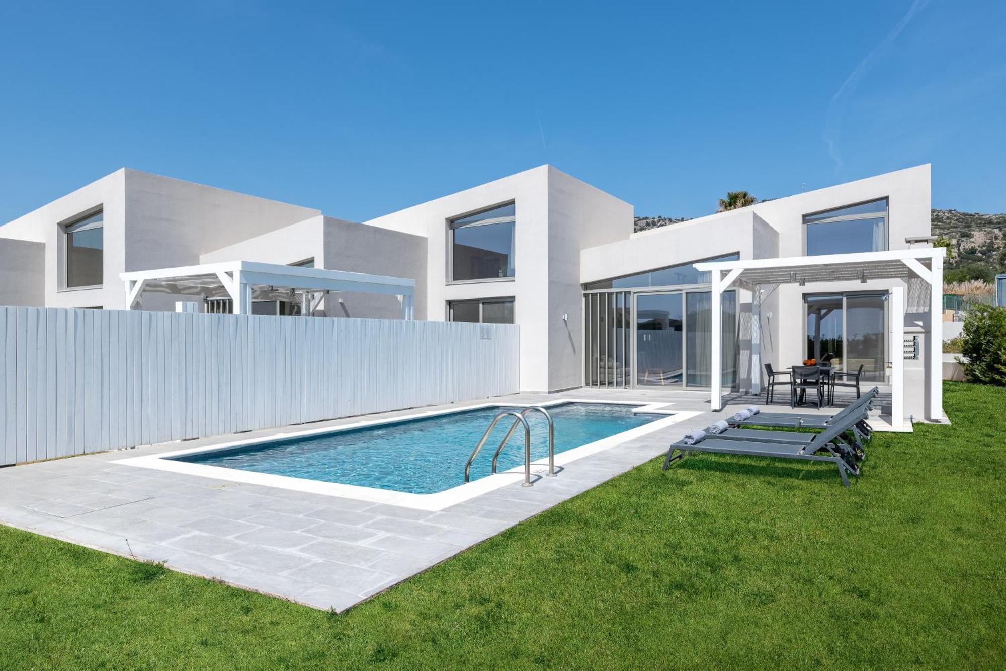 Pantheon Luxury Villas Rhodes Island アファンドウ エクステリア 写真