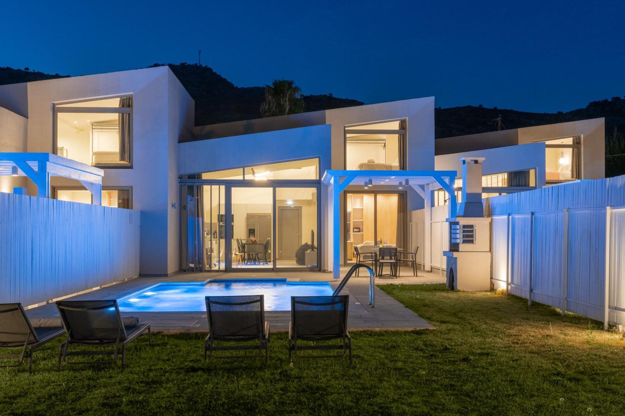 Pantheon Luxury Villas Rhodes Island アファンドウ エクステリア 写真