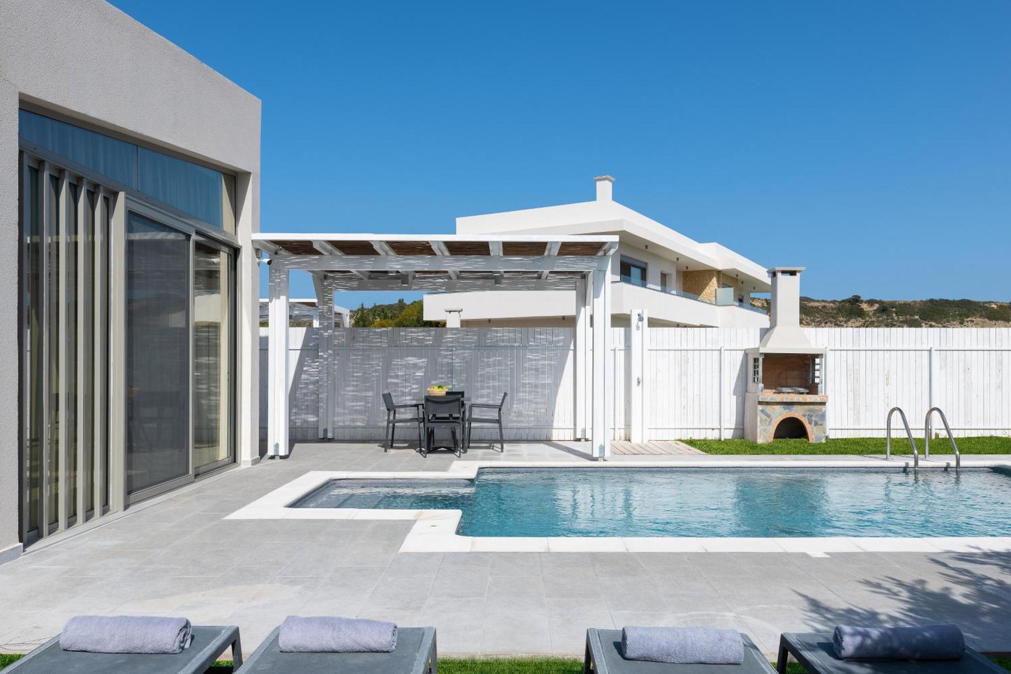 Pantheon Luxury Villas Rhodes Island アファンドウ エクステリア 写真