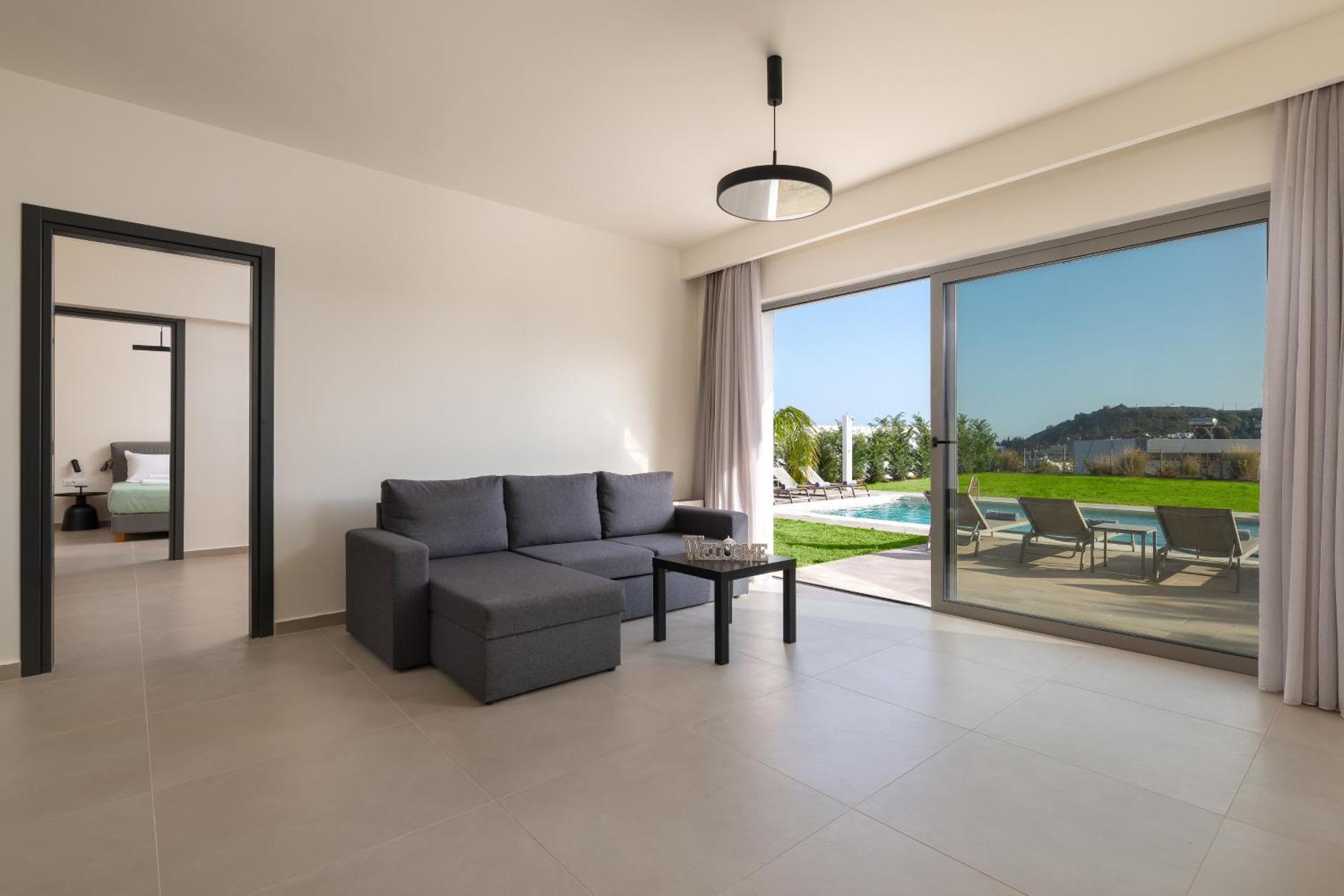 Pantheon Luxury Villas Rhodes Island アファンドウ エクステリア 写真