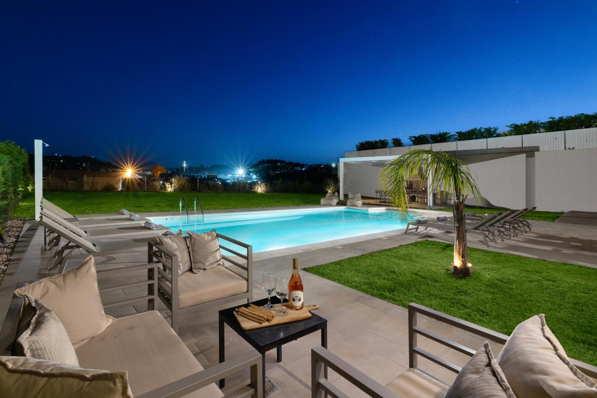 Pantheon Luxury Villas Rhodes Island アファンドウ エクステリア 写真