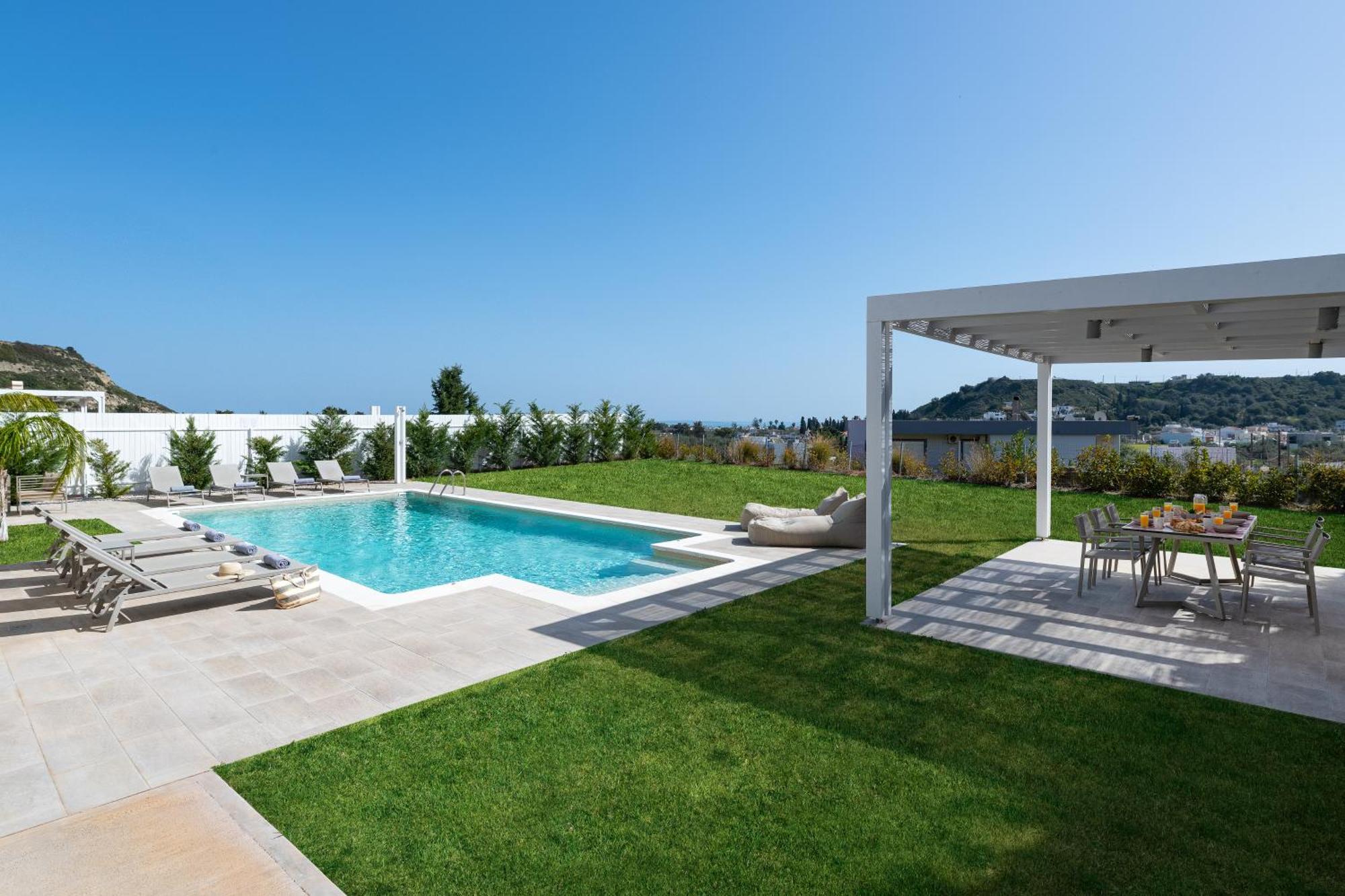 Pantheon Luxury Villas Rhodes Island アファンドウ エクステリア 写真
