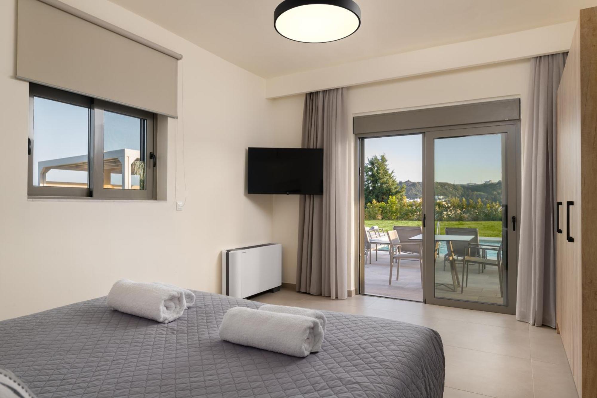 Pantheon Luxury Villas Rhodes Island アファンドウ エクステリア 写真