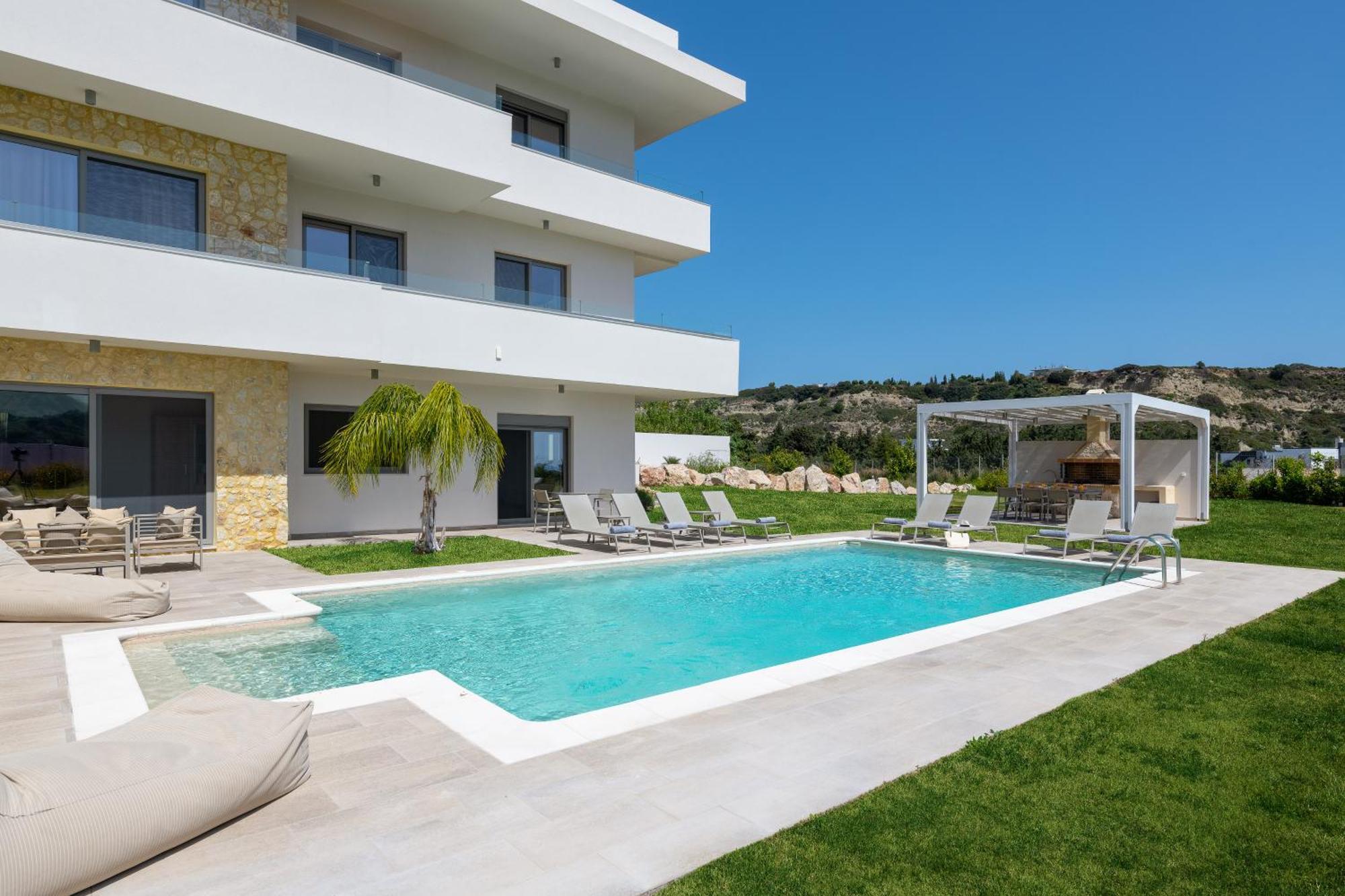 Pantheon Luxury Villas Rhodes Island アファンドウ エクステリア 写真